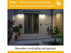 Pauleen Stehleuchte Solar Sunshine Coziness, Schwarz / Grau