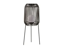 Pauleen Stehleuchte Solar Sunshine Coziness, Schwarz / Grau