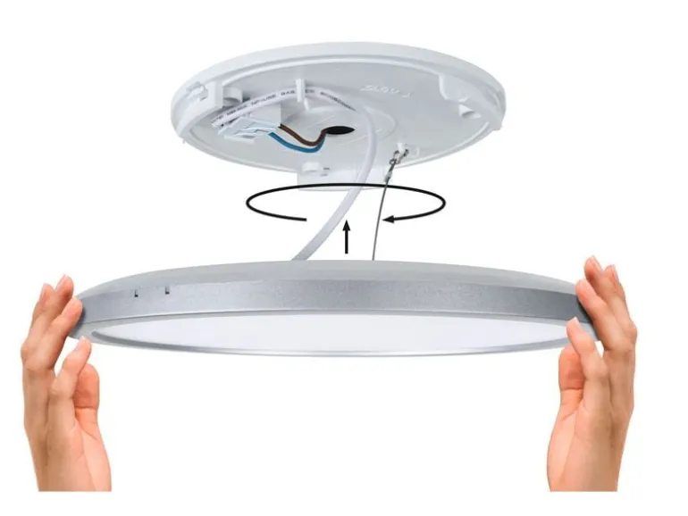 Paulmann Deckenleuchte LED Panel Atria Shine Backlight