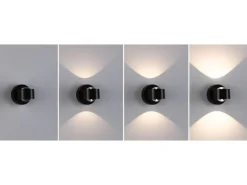 Paulmann LED Akkuwandleuchte Zorik 2700K dimmbar Schwarz