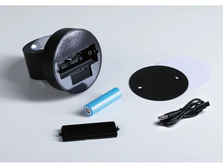Paulmann LED Akkuwandleuchte Zorik 2700K dimmbar Schwarz
