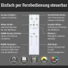 Paulmann LED Pendelleuchte Raiko, Schwarz