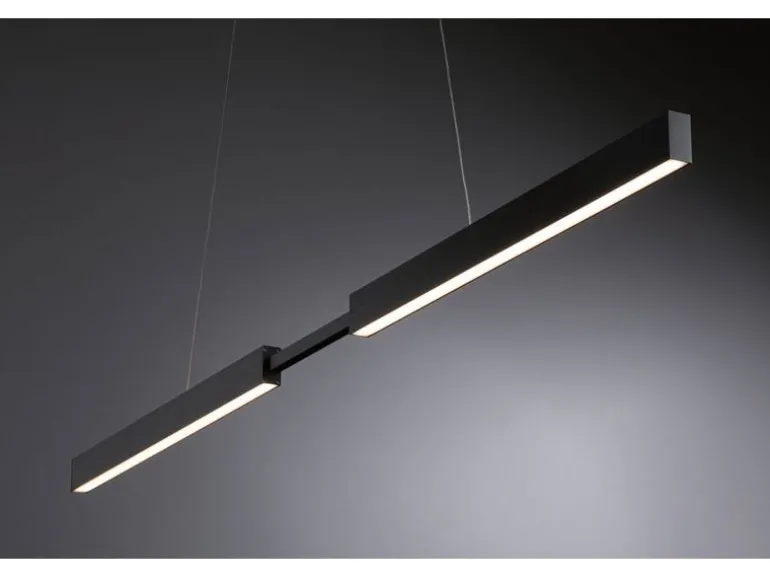 Paulmann LED Pendelleuchte Smart Home Zigbee, Schwarz