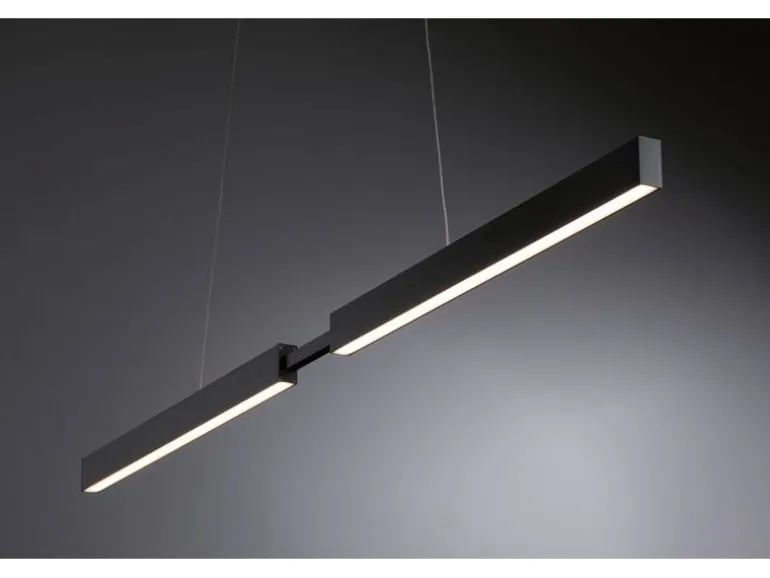 Paulmann LED Pendelleuchte Smart Home Zigbee, Schwarz