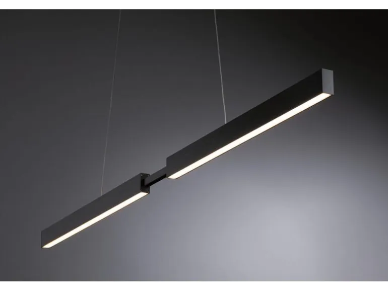 Paulmann LED Pendelleuchte Smart Home Zigbee, Schwarz