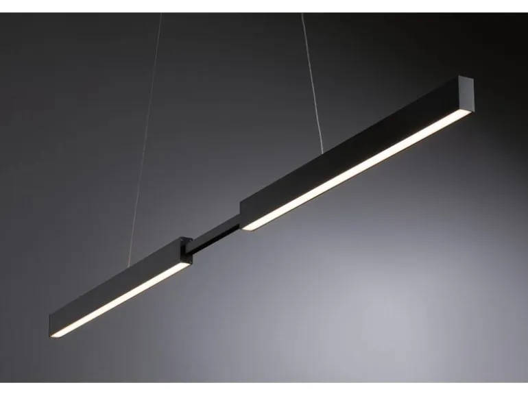 Paulmann LED Pendelleuchte Smart Home Zigbee, Schwarz