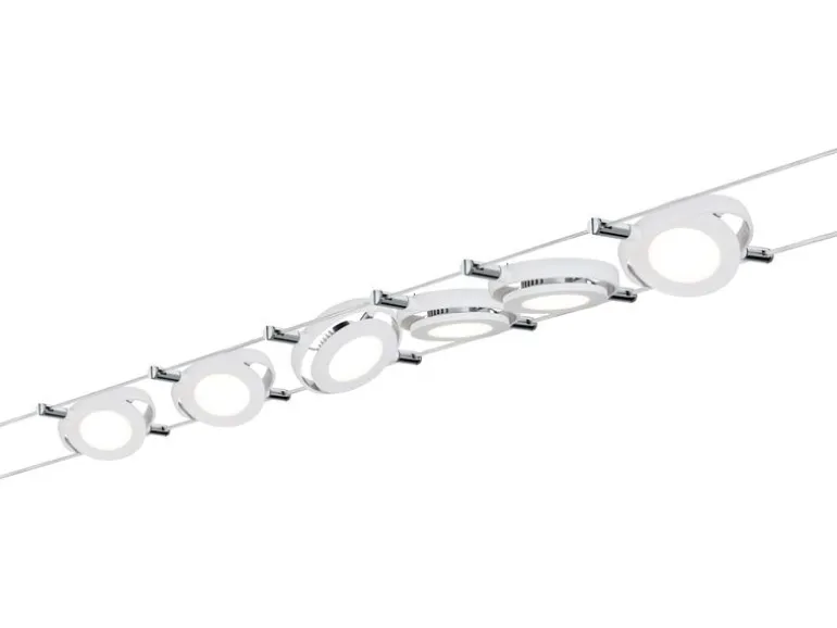 Paulmann LED Seilsystem RoundMac Basisset 6 x 200 lm