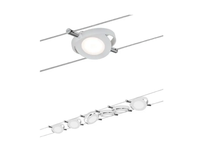 Paulmann LED Seilsystem RoundMac Basisset 6 x 200 lm
