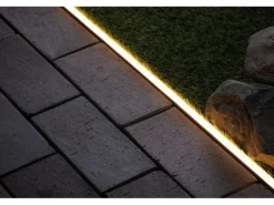 Paulmann LED-Stripe Plug & Shine Smooth, 3000K, 10m, Weiss