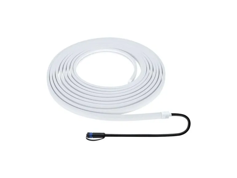 Paulmann LED-Stripe Plug & Shine Smooth, 3000K, 10m, Weiss