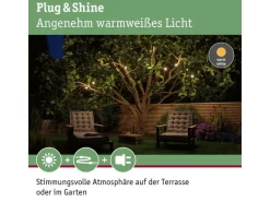 Paulmann Lichterkette Plug & Shine 680 cm, Weiss