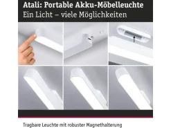 Paulmann Mobile Möbelaufbauleuchte Atali Weiss