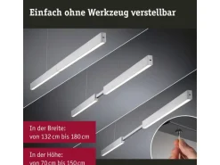 Paulmann Pendelleuchte LED Touchless Sensor Aptare Weiss