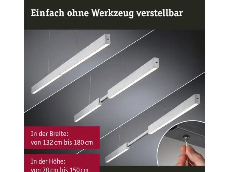 Paulmann Pendelleuchte LED Touchless Sensor Aptare Weiss