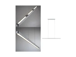 Paulmann Pendelleuchte Lento, 42 W, 2700 K, Chrom