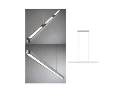 Paulmann Pendelleuchte Lento, 42 W, 2700 K, Chrom