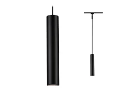 Paulmann Pendelleuchte URail Catalejo, 1 x GU10, 10 W, Schwarz