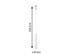 Paulmann Pendelleuchte URail Catalejo, 1 x GU10, 10 W, Chrom