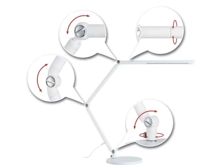 Paulmann Schreibtischleuchte FlexBar, Weiss