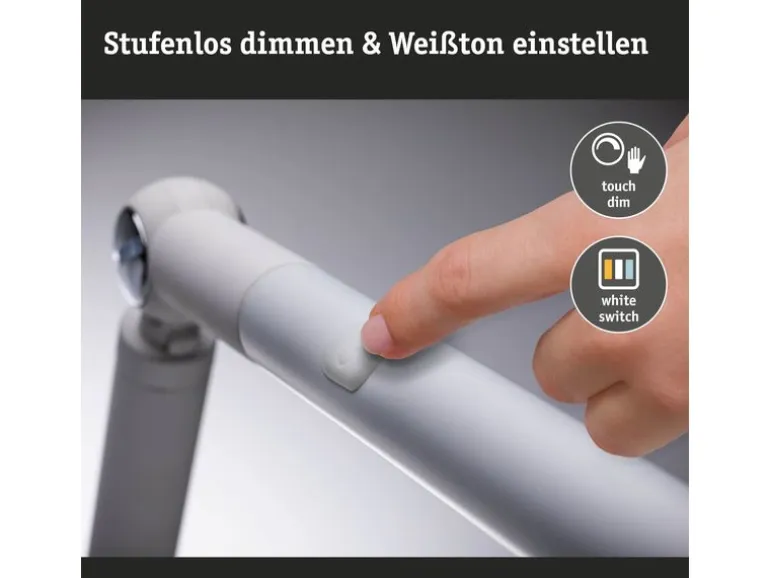 Paulmann Schreibtischleuchte FlexBar, Weiss