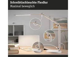 Paulmann Schreibtischleuchte FlexBar, Weiss