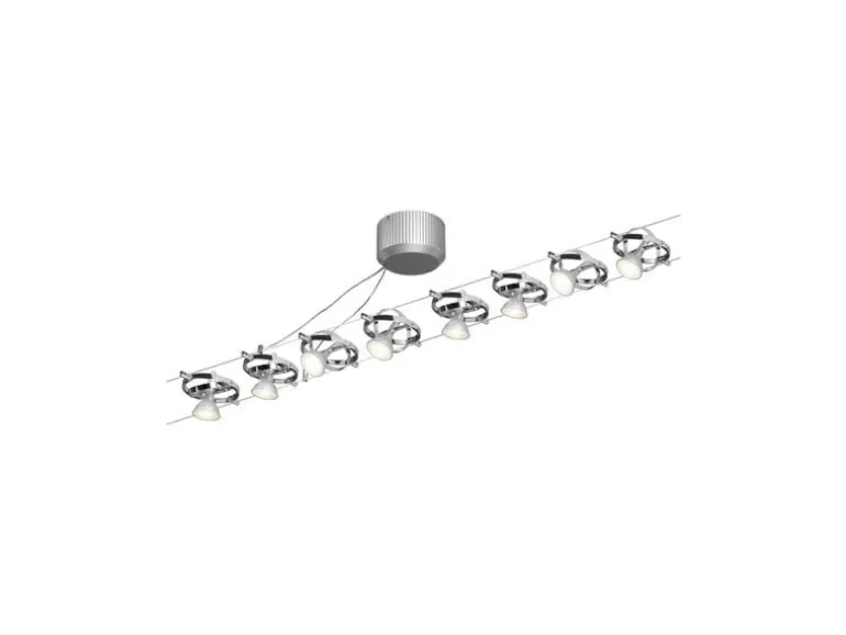 Paulmann Seilsystem Cardan Basisset GU5.3 max. 8 x 10 W