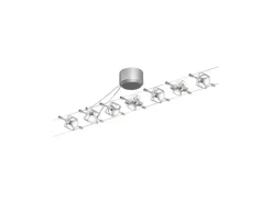 Paulmann Seilsystem Mac II Basisset GU5.3 max. 7 x 10 W