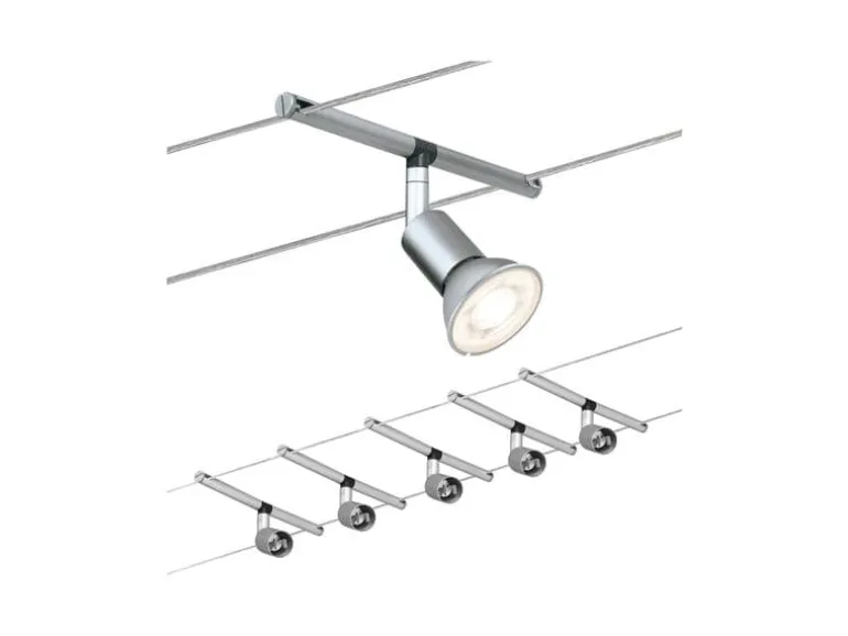Paulmann Seilsystem Spice SaltLED Basisset GU5.3 max. 5 x 10 W