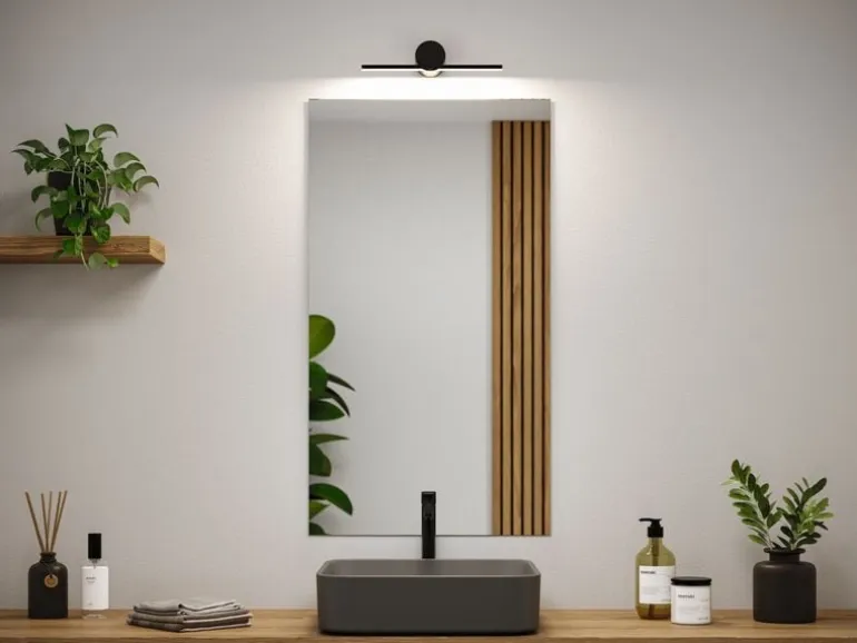 Paulmann Spiegelleuchte LED Sava 4.2W Schwarz