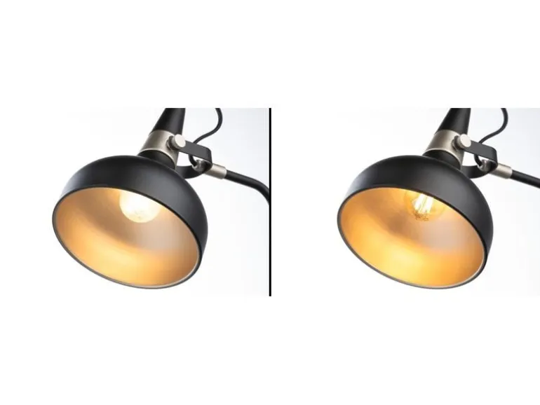 Paulmann Stehleuchte Neordic Juna E14, Schwarz matt