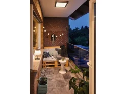 Paulmann Tischleuchte Solar Outdoor Lillesol, 3000K, Edelstahl