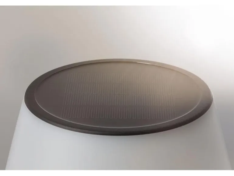 Paulmann Tischleuchte Solar Outdoor Lillesol, 3000K, Edelstahl