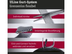 Paulmann ULine Gurt-Klemme 2 Stück