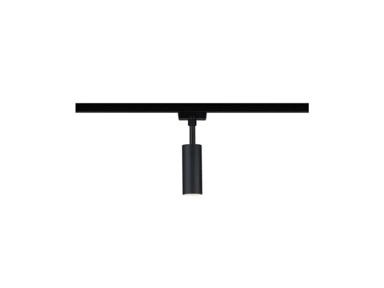 Paulmann URail LED Tubo Einzelspot 190 lm, 4W, Schwarz