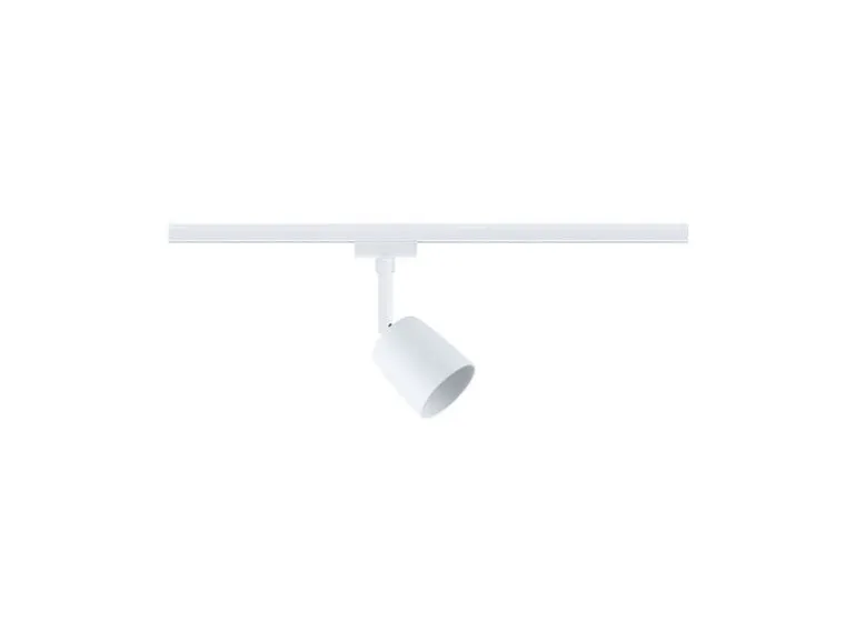 Paulmann URail Schienenspot Cover Einzelspot GU10, 10W, Signalweiss