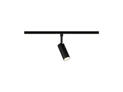 Paulmann URail Schienenspot Tubo Einzelspot Schwarz 3-Step-Dim