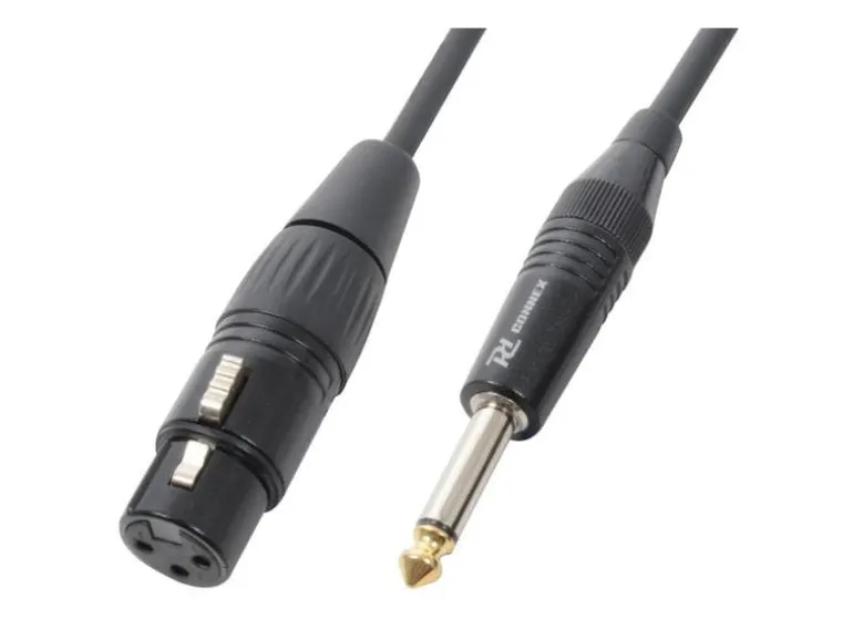 PD Connex CX40-3 XLR 3 Pole, female - Klinke 6.3 mm, male 3 m