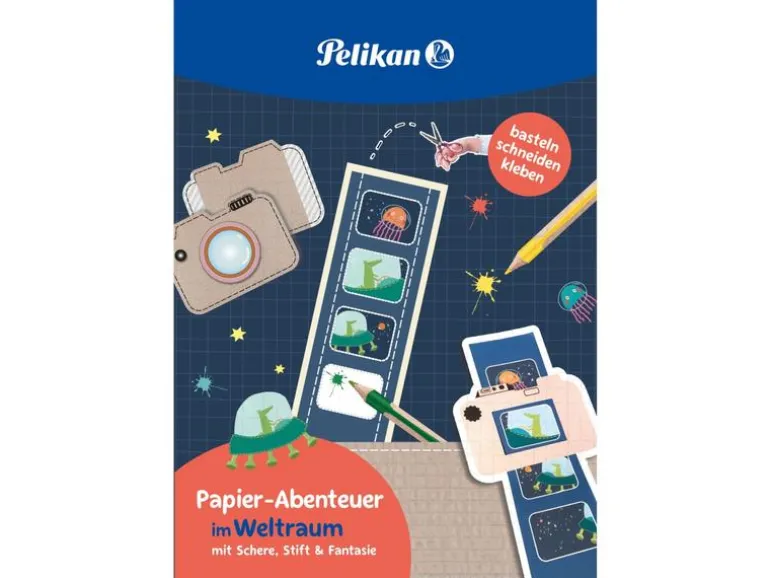 Pelikan Bastelbuch Weltall 32 Seiten, FSC