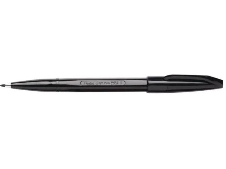 pentel Filzstift Sign Pen S520 1.0 mm, Schwarz