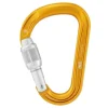 Petzl Attache Screw Lock Carabiner, Gelb