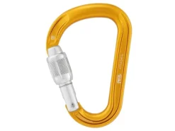 Petzl Attache Screw Lock Carabiner, Gelb