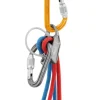 Petzl Attache Screw-Lock Carabiner, Grau