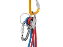 Petzl Attache Screw-Lock Carabiner, Grau