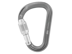 Petzl Attache Screw-Lock Carabiner, Grau