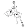 Petzl Connect Adjust Lanyard, Orange