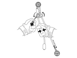 Petzl Connect Adjust Lanyard, Orange