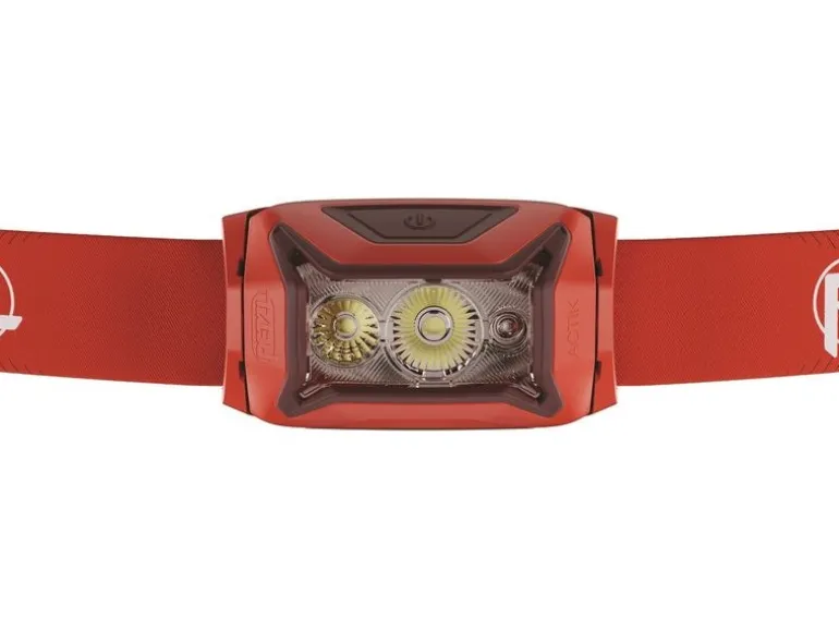 Petzl Stirnlampe Actik Rot, 450 lm
