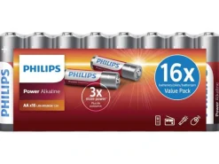 Philips Batterie Power Alkaline AA , 16 Stück
