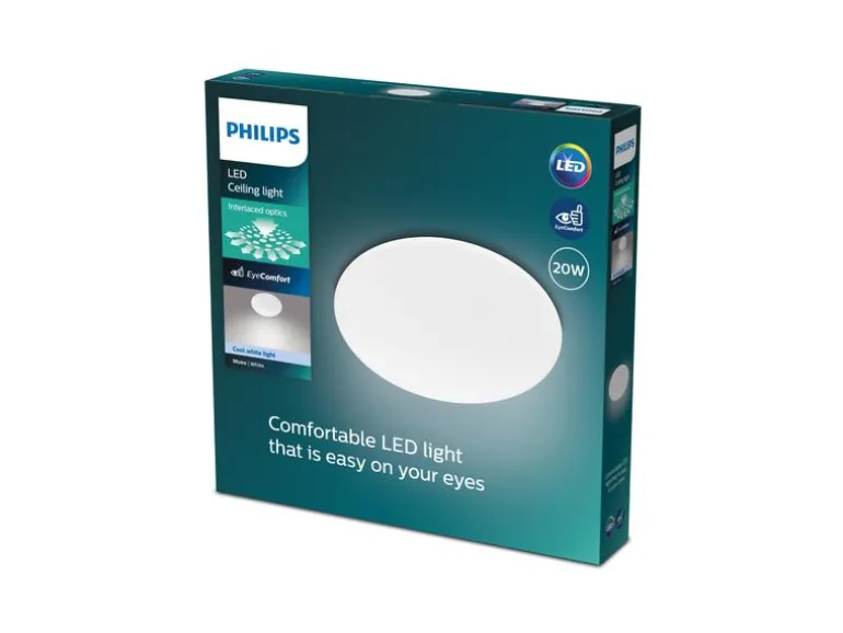 Philips Deckenleuchte Moire CL200 RD 20W 4000K weiss HV06