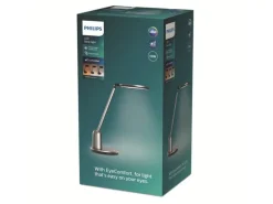 Philips Einstein Tischleuchte grau 630 lm TouchDimmer